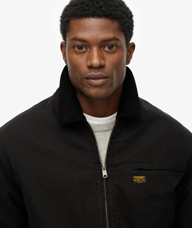 Superdry Cotton Canvas Barn Jacket