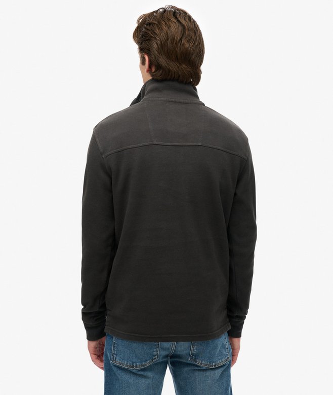 Superdry Cotton Classic Pique Half Zip Sweatshirt