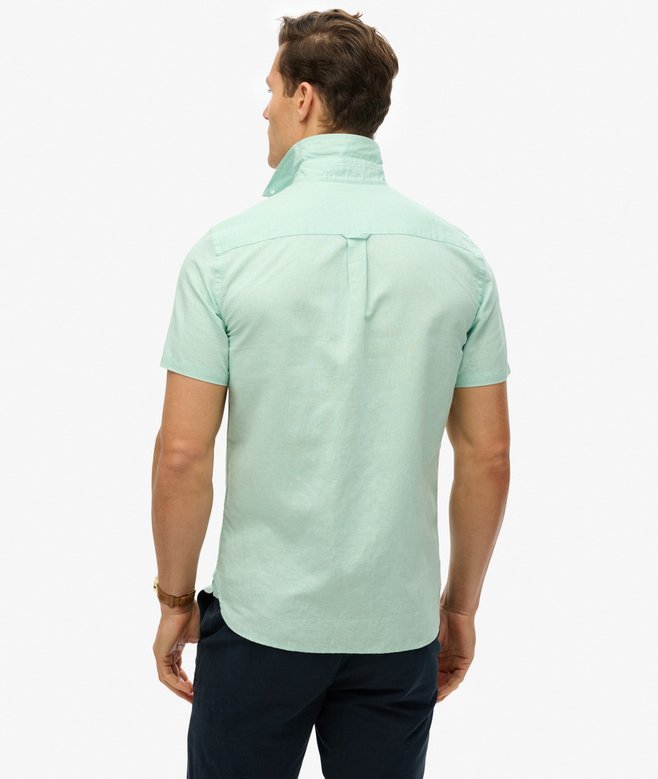 Superdry Cotton Linen Short Sleeve Shirt