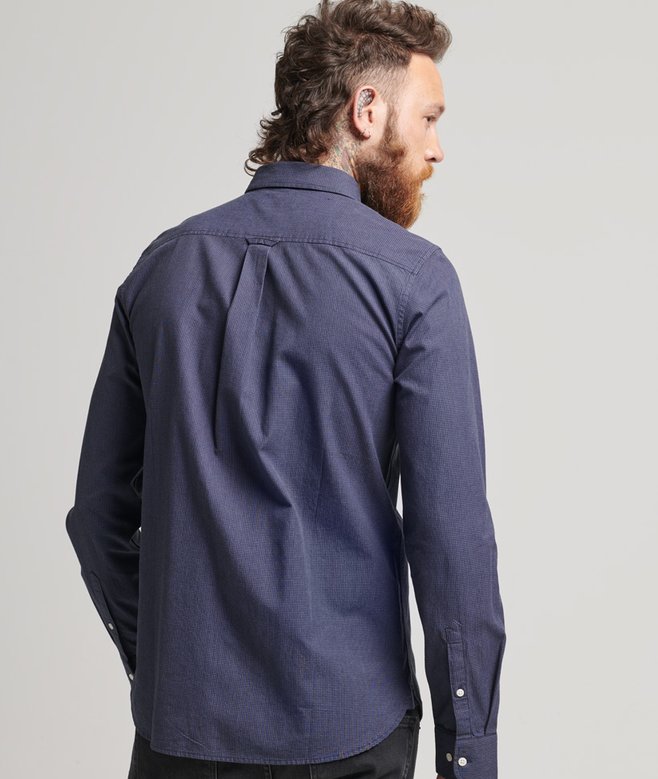 Superdry Cotton Micro Check Shirt