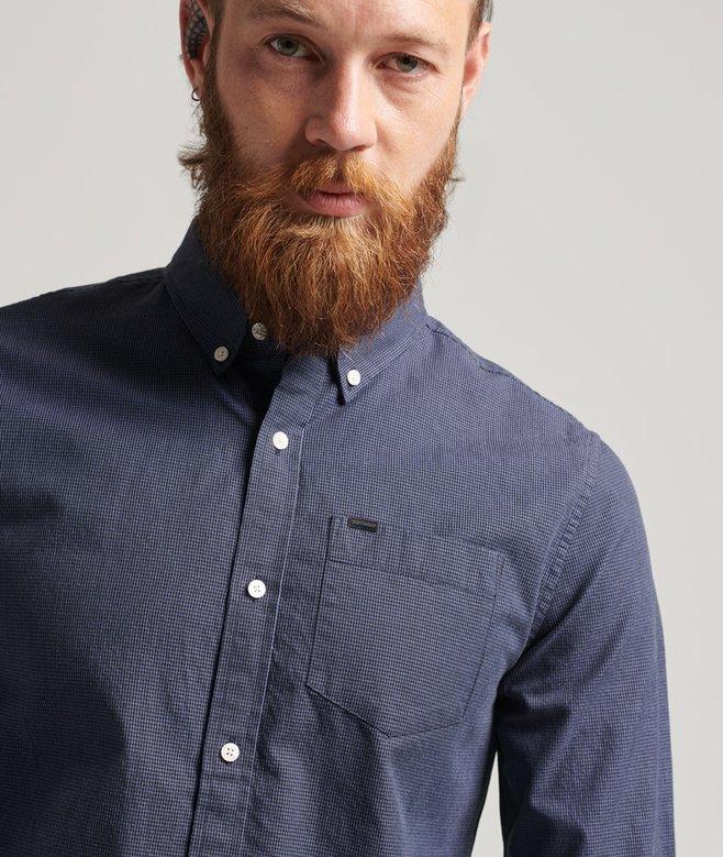 Superdry Cotton Micro Check Shirt