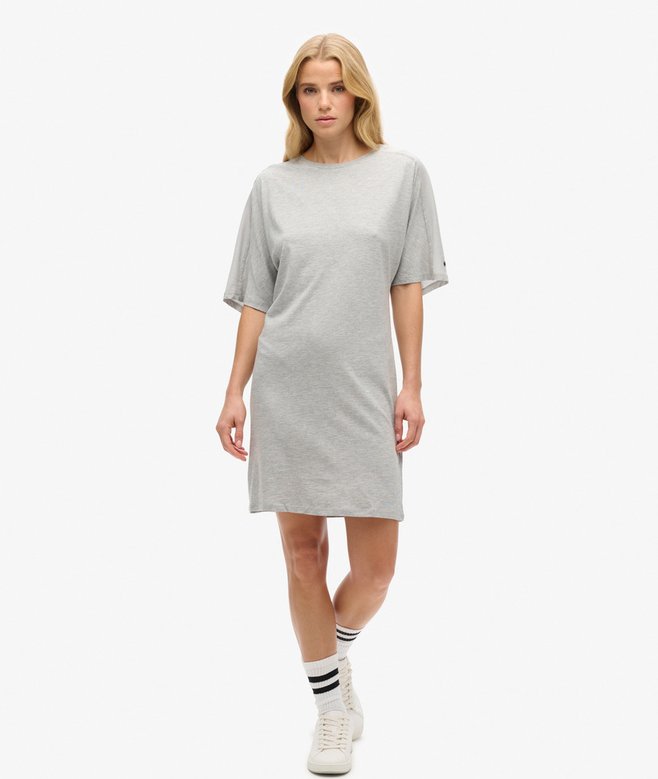 superdry Cotton Modal T-shirt Dress