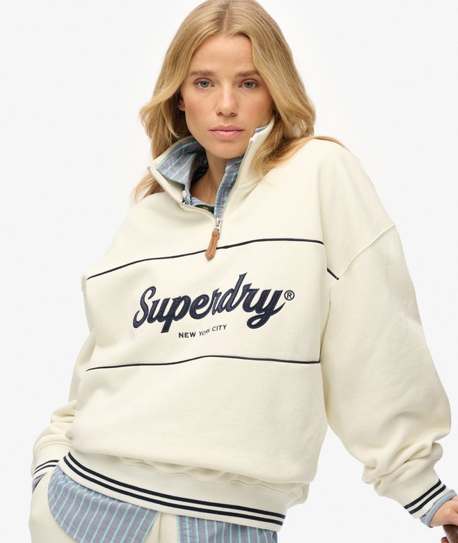 Superdry Country Club Half Zip Sweatshirt