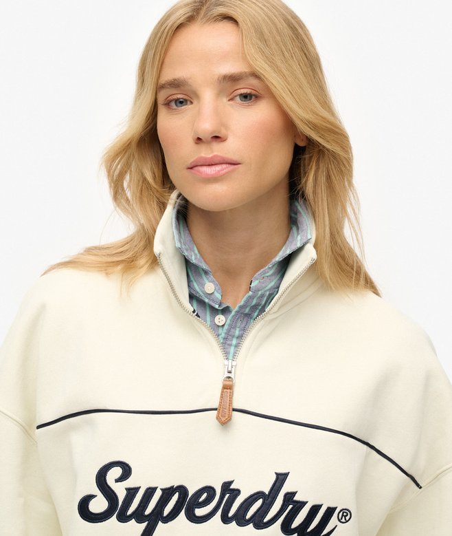Superdry Country Club Half Zip Sweatshirt