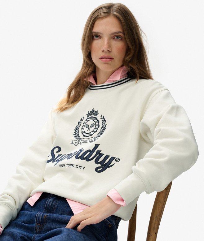 Superdry Country Club Loose Crew Sweatshirt