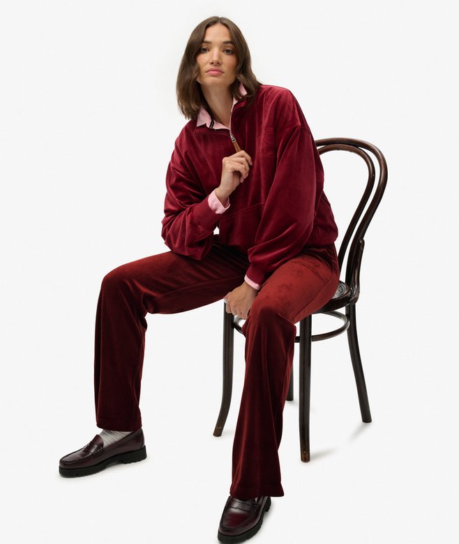 Superdry Country Club Velour Joggers