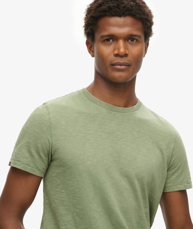 Superdry Crew Neck Slub Short Sleeved T-shirt
