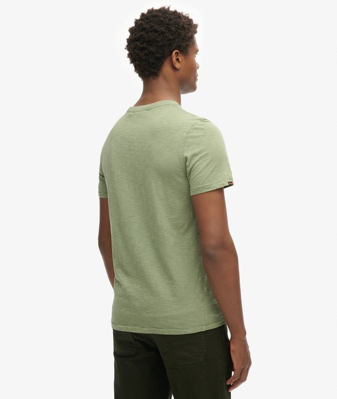 Superdry Crew Neck Slub Short Sleeved T-shirt