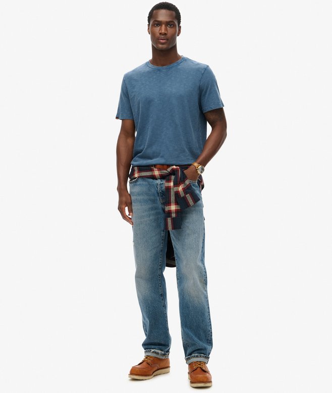 Superdry Crew Neck Slub Short Sleeved T-shirt