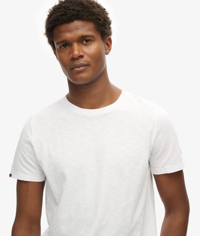 Superdry Crew Neck Slub Short Sleeved T-shirt