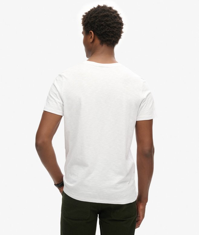 Superdry Crew Neck Slub Short Sleeved T-shirt