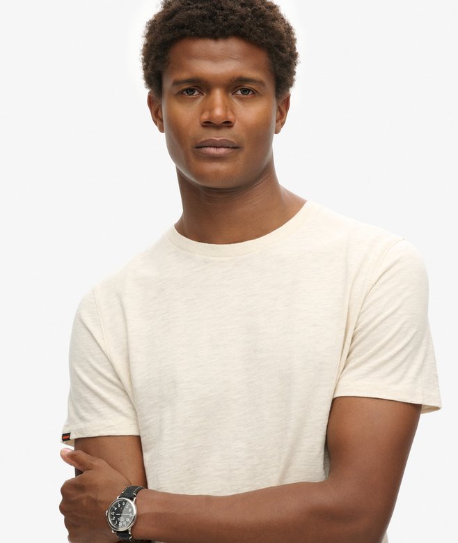 Superdry Crew Neck Slub Short Sleeved T-shirt