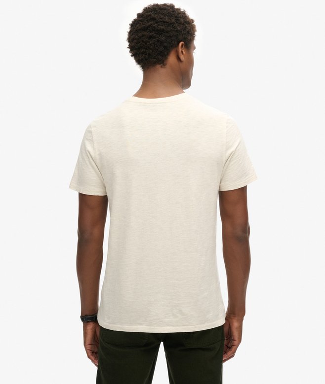 Superdry Crew Neck Slub Short Sleeved T-shirt