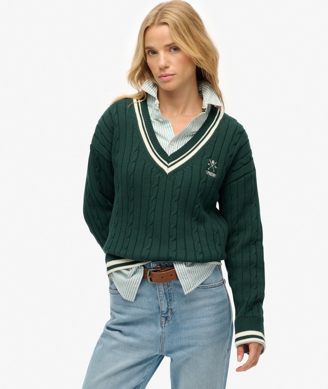 Superdry Cricket Club Jumper