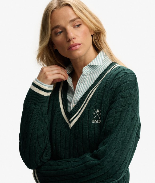 superdry Cricket Club Jumper