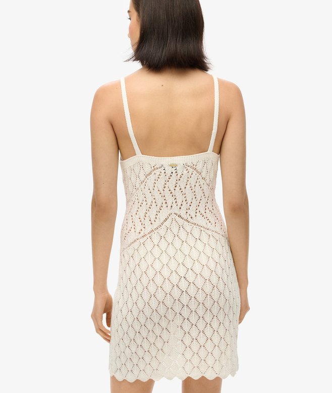 Superdry Crochet Cami Mini Dress