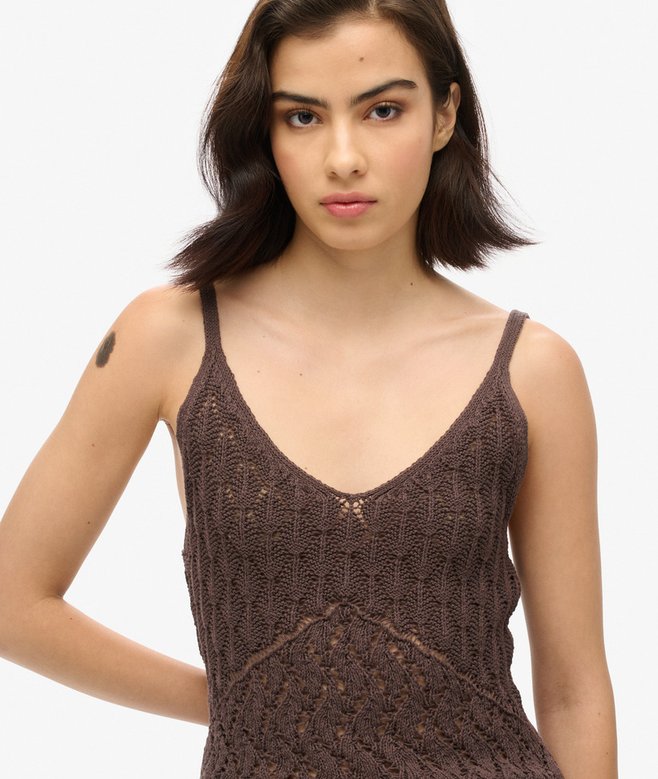 Superdry Crochet Cami Top