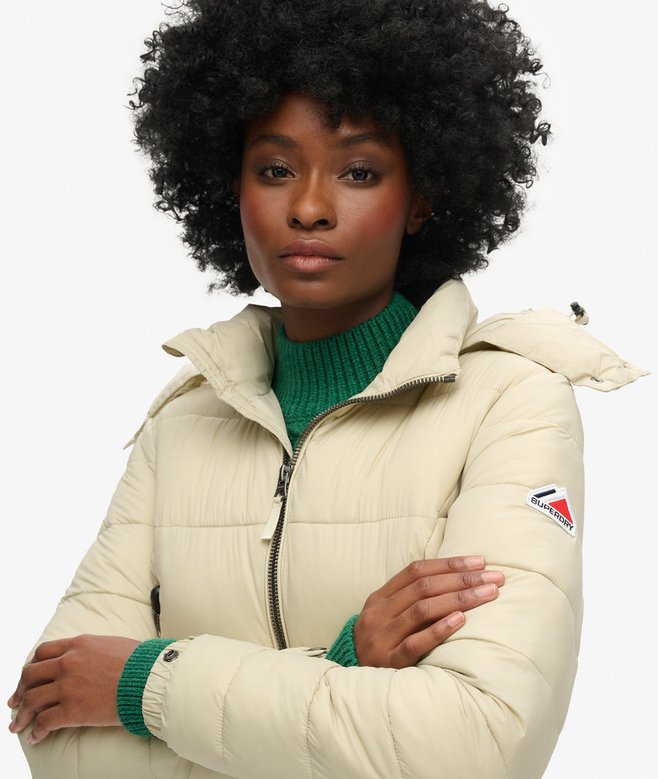 Superdry Crop Hooded Fuji Jacket