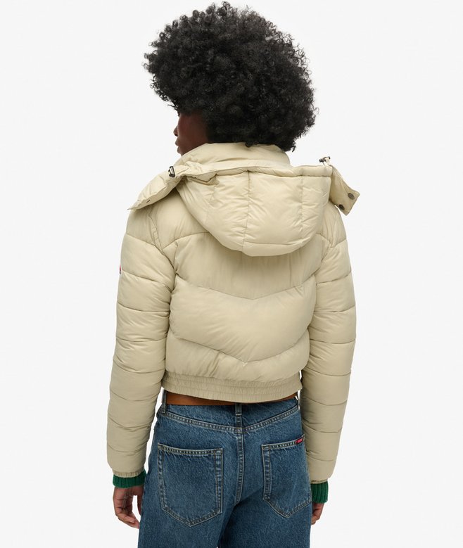 Superdry Crop Hooded Fuji Jacket