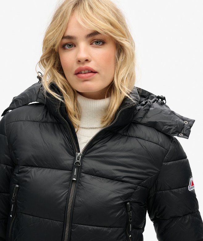 Superdry Crop Hooded Fuji Jacket