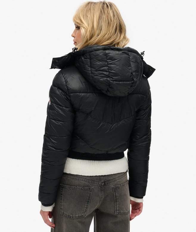 Superdry Crop Hooded Fuji Jacket