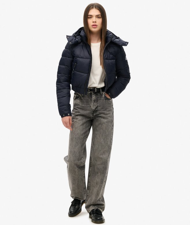 Superdry Crop Hooded Fuji Jacket
