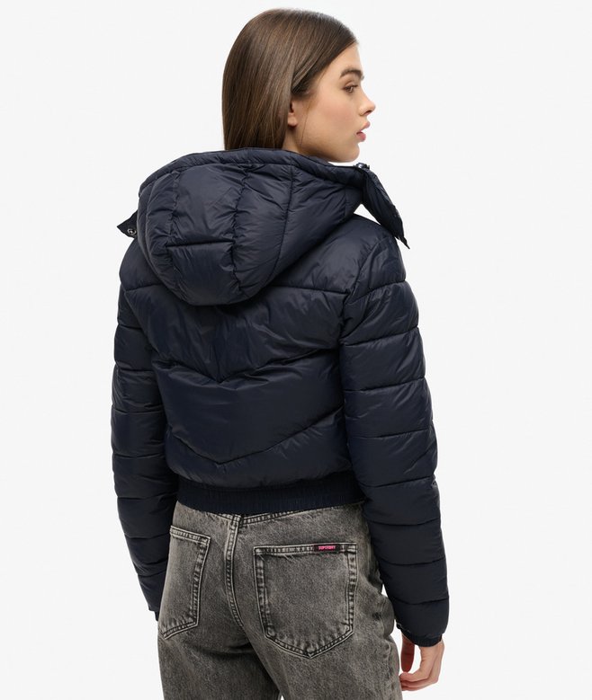 Superdry Crop Hooded Fuji Jacket