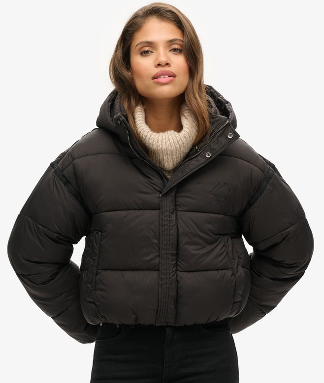 Superdry Cropped Cocoon Puffer Jacket
