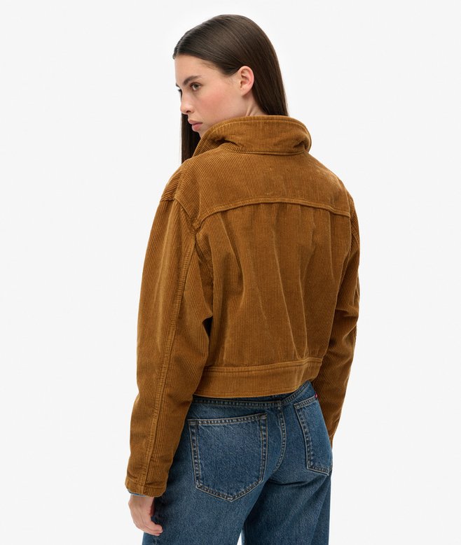 Superdry Cropped Cord Jacket