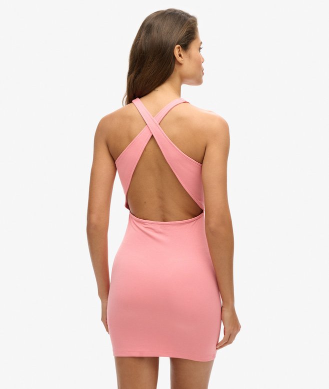 Superdry Cross Back Mini Bodycon Dress