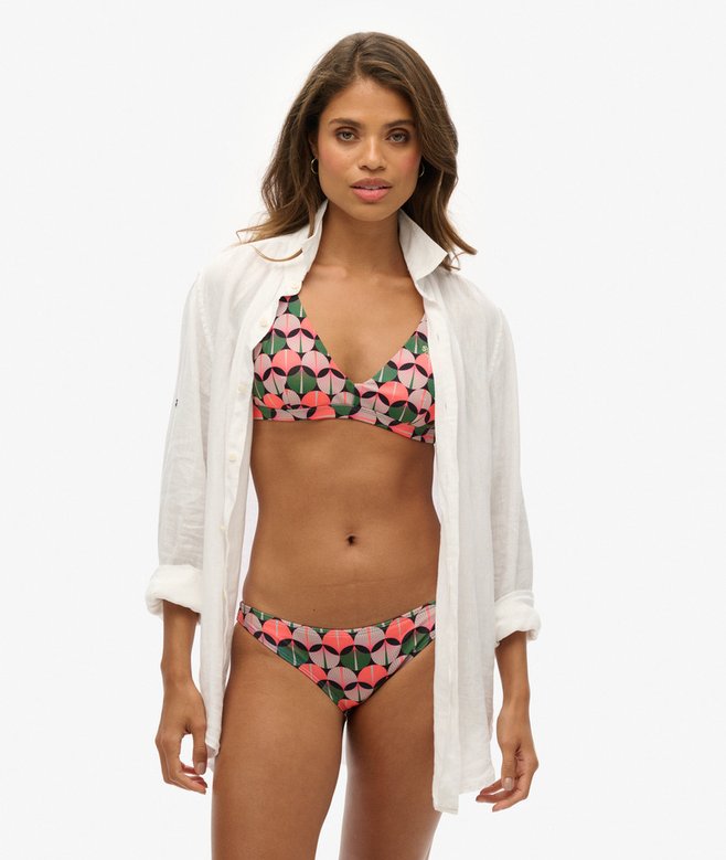 superdry Cross Back Triangle Bikini Top