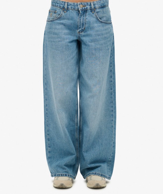 Superdry Cult Mid Rise Baggy Jeans