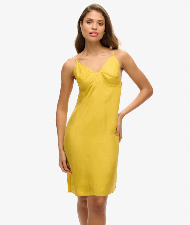 superdry Cupro Cami Dress