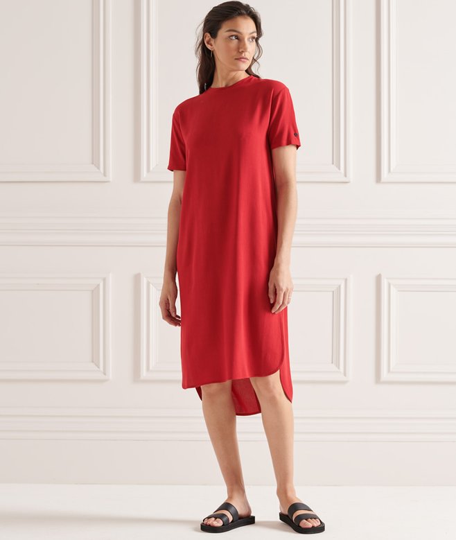 superdry Curve Hem Shift Dress