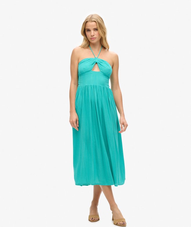 superdry Cut Out Midi Dress