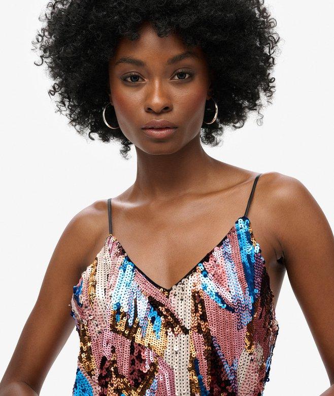 Superdry Deco Sequin Mini Dress