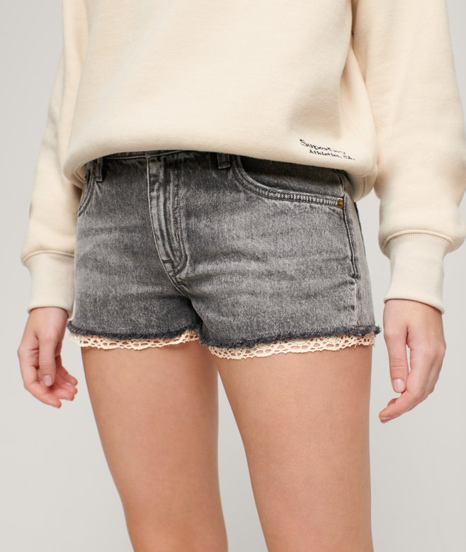 superdry Denim Hot Shorts