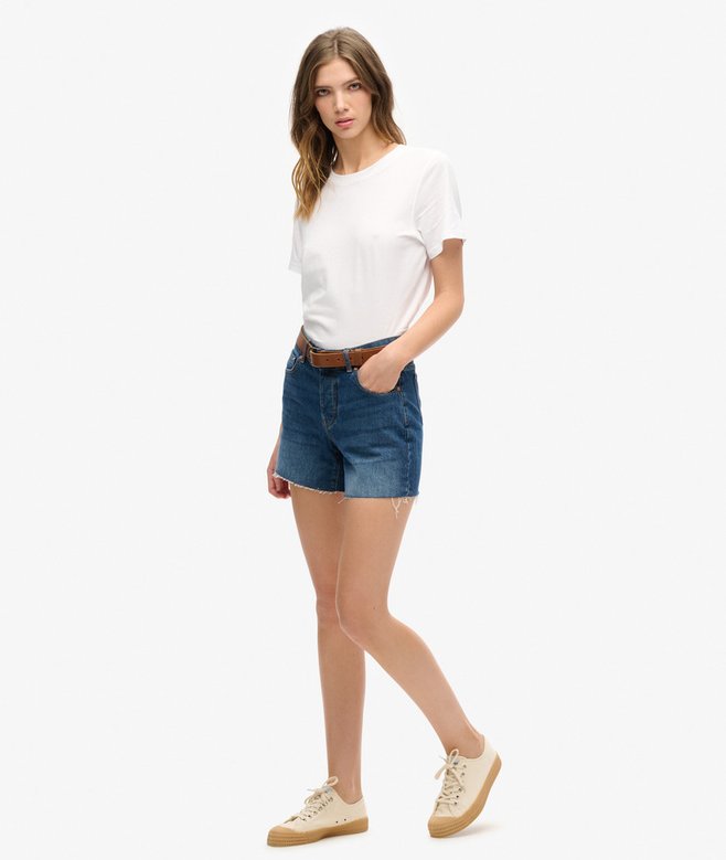 Superdry Denim Mid Length Shorts