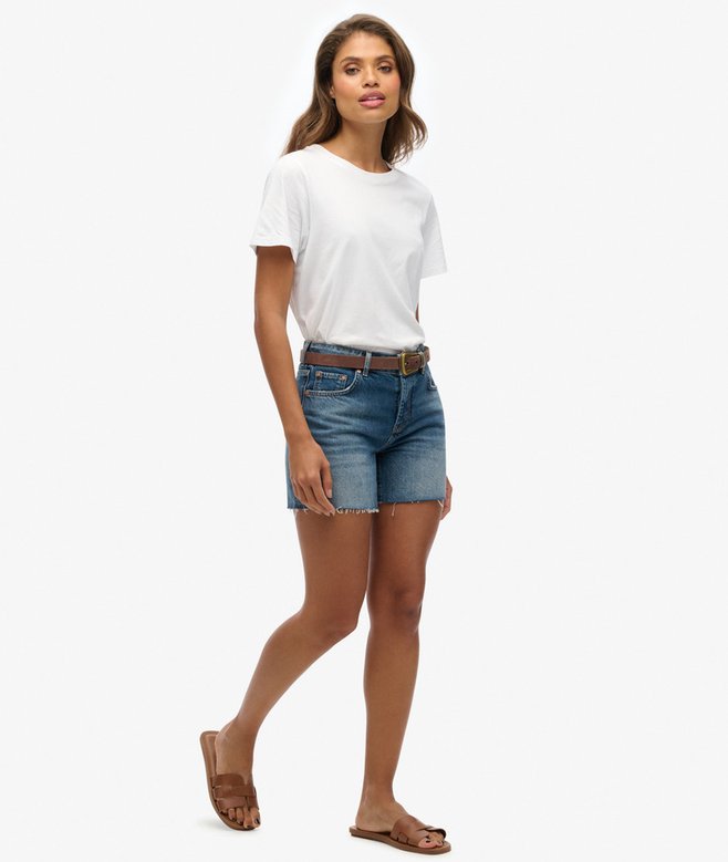 Superdry Denim Mid Length Shorts