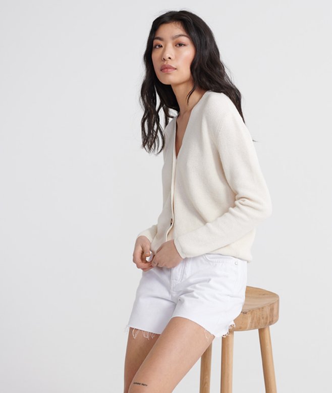 Superdry Denim Mid Length Shorts