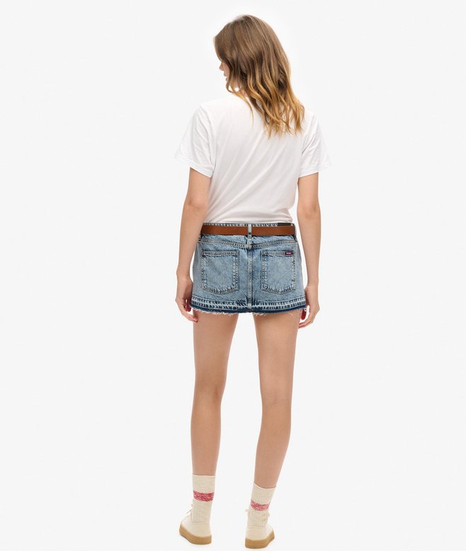 Superdry Denim Mini Skirt