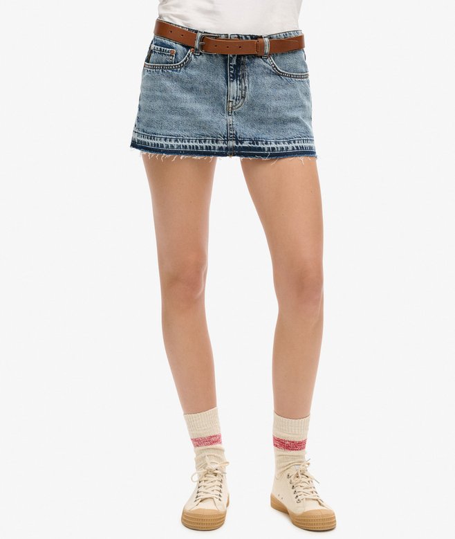 Superdry Denim Mini Skirt