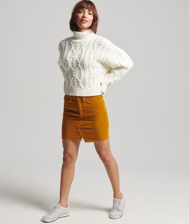 Superdry Denim Mini Skirt