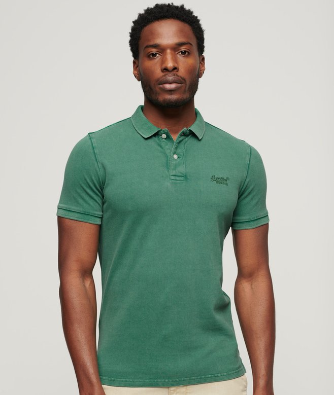 superdry Destroyed Polo Shirt