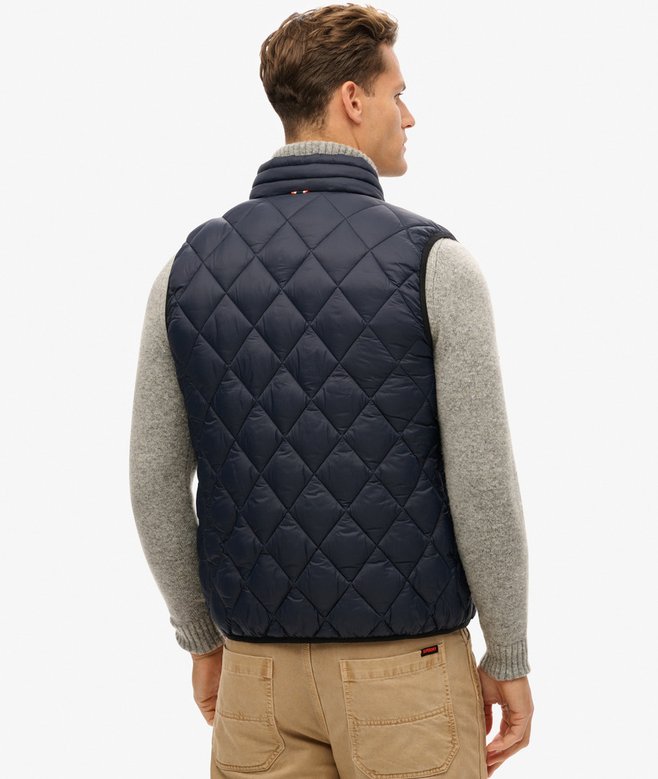 Superdry Diamond Quilt Fuji Lite Gilet