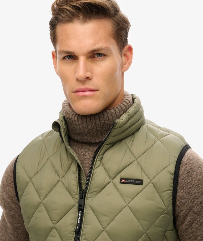 Superdry Diamond Quilt Fuji Lite Gilet