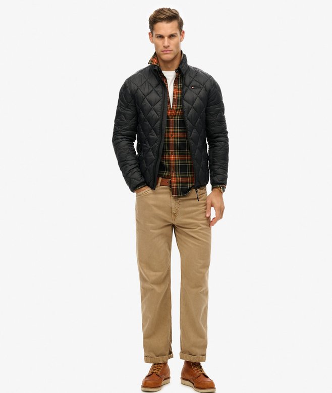 Superdry Diamond Quilt Fuji Lite Jacket