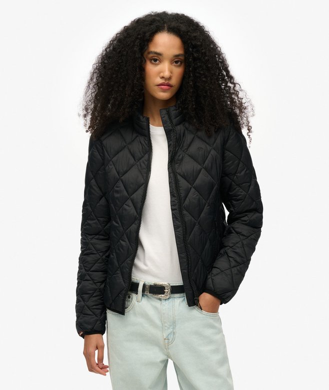 superdry Diamond Quilt Fuji Lite Jacket