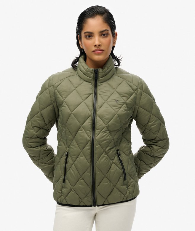 Superdry Diamond Quilt Fuji Lite Jacket