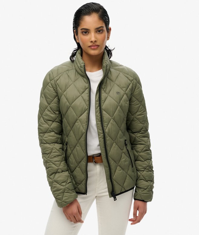 superdry Diamond Quilt Fuji Lite Jacket